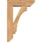 Ekena Millwork Imperial Slat Smooth Bracket w/ Offset Brace, Western Red Cedar, 5 1/2"W x 16"D x 24"H BKT0604X16X24IMP06SWR - alternate 2